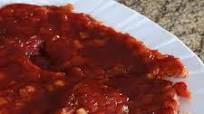 Baked Ham Steak With Barbecue Sauce Baked Ham Steak With Barbecue Sauce