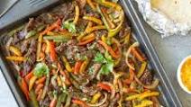 Sheet Pan Steak Fajitas Sheet Pan Steak Fajitas