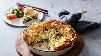 Sam Wood's Spanakopita Rustic Pie recipe Sam Wood's Spanakopita Rustic Pie recipe