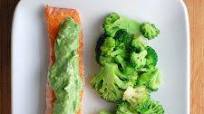 Pan-seared salmon with green goddess tzatziki Pan-seared salmon with green goddess tzatziki