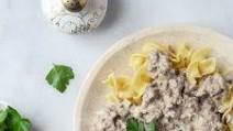 Quick Mushroom Beef Stroganoff Skillet Supper Quick Mushroom Beef Stroganoff Skillet Supper