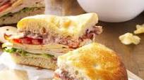 Turkey Focaccia Club Turkey Focaccia Club
