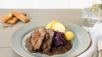 Sauerbraten (Slow-cooked German pot roast) Sauerbraten (Slow-cooked German pot roast)