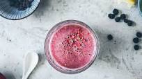 Beetroot smoothie with aronia berries Beetroot smoothie with aronia berries