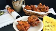 Onion Cabbage Bonda Onion Cabbage Bonda