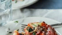 Ground Beef & Spinach Stuffed Shells with Tomato Basil Sauce Ground Beef & Spinach Stuffed Shells with Tomato Basil Sauce