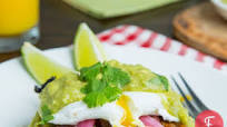 Huevos Carnitas Benedict Huevos Carnitas Benedict