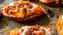 Loaded Sweet Potato Skins Loaded Sweet Potato Skins