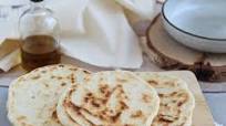 Pan pita en sartén Pan pita en sartén