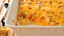 VELVEETA® Cheesy Bacon Brunch Casserole VELVEETA® Cheesy Bacon Brunch Casserole