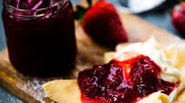 Strawberry and lime jam Strawberry and lime jam