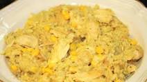 Microwave Chicken Rice and Corn Microwave Chicken Rice and Corn