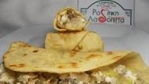 “Rhodian Ladopitta” with pork and leek “Rhodian Ladopitta” with pork and leek