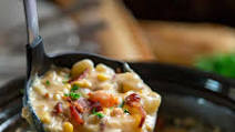Crock Pot Corn Chowder + Video Crock Pot Corn Chowder + Video
