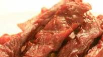Peppered Venison Jerky Peppered Venison Jerky