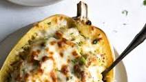 Chicken and Broccoli Stuffed Spaghetti Squash Chicken and Broccoli Stuffed Spaghetti Squash
