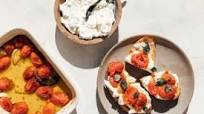 Bruschetta with Slow-Roasted Tomatoes and Ricotta Bruschetta with Slow-Roasted Tomatoes and Ricotta
