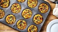 Individual Spinach and Bacon Quiches Individual Spinach and Bacon Quiches