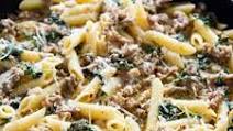 Creamy Italian Sausage Pasta Creamy Italian Sausage Pasta