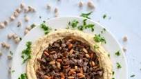 Hummus with Beef Hummus with Beef