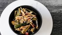 Ginisang Okra at Dilis Ginisang Okra at Dilis