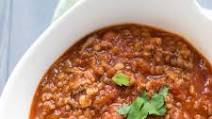 Homemade Chili with Beef & Bulgur Homemade Chili with Beef & Bulgur