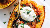 Vegan Spaghetti Squash Lasagna Bowls Vegan Spaghetti Squash Lasagna Bowls