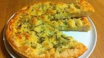 Focaccia con fiocchi di patate Focaccia con fiocchi di patate