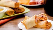 Air-Fryer Ham & Cheese Egg Rolls Air-Fryer Ham & Cheese Egg Rolls