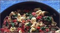 Easy Beef, Tomato, and Spinach Tortellini Easy Beef, Tomato, and Spinach Tortellini