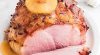 Baked Ham with Pineapple and Brown Sugar Glaze Recipe Baked Ham with Pineapple and Brown Sugar Glaze Recipe