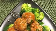 Grain Free Chicken Meatballs in Mandarin Orange Sauce Grain Free Chicken Meatballs in Mandarin Orange Sauce