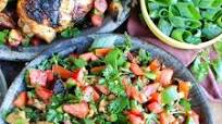 Mediterranean Eggplant Salad Mediterranean Eggplant Salad