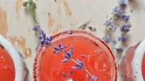 Watermelon Lavender Margaritas Watermelon Lavender Margaritas