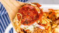 Pizza Casserole Pizza Casserole