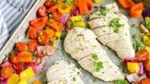 21 Day Fix Lemon Garlic Sheet Pan Dinner 21 Day Fix Lemon Garlic Sheet Pan Dinner