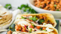 Easy Rotisserie Chicken Tinga Tacos Easy Rotisserie Chicken Tinga Tacos