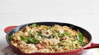 Healthy One-Pot Spaghetti with Creamy Tomato Sauce Healthy One-Pot Spaghetti with Creamy Tomato Sauce