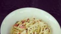 salade d'orzo à la bruschetta salade d'orzo à la bruschetta