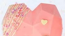 Giant Pink Breakable Chocolate Heart Giant Pink Breakable Chocolate Heart