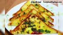 Spiced garlic bread Spiced garlic bread