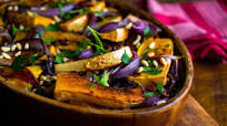 Roasted Butternut Squash and Red Onions Roasted Butternut Squash and Red Onions
