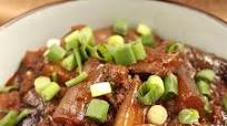 Braised Eggplants with Mince Meat Sauce Braised Eggplants with Mince Meat Sauce