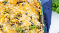 Vegetarian Tortilla Casserole Vegetarian Tortilla Casserole
