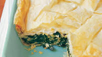 Spanakopita (Greek spinach pie) Spanakopita (Greek spinach pie)