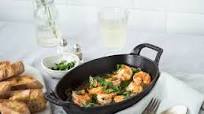 Spanish-style garlic shrimp