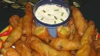Beer-Battered Dill Pickles Beer-Battered Dill Pickles