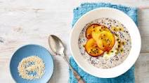 Quinoa & oat porridge with cinnamon apples Quinoa & oat porridge with cinnamon apples
