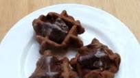 Chocolate Waffle Cookies Chocolate Waffle Cookies