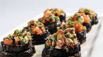 Eggplant Bruschetta with Tomato, Mint and Fetta recipe Eggplant Bruschetta with Tomato, Mint and Fetta recipe